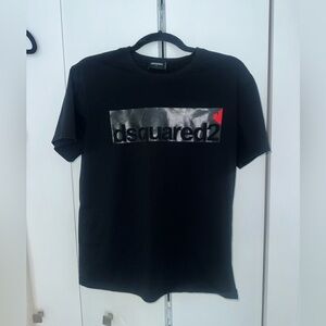DSQUARED2 Black Short Sleeve Tee
